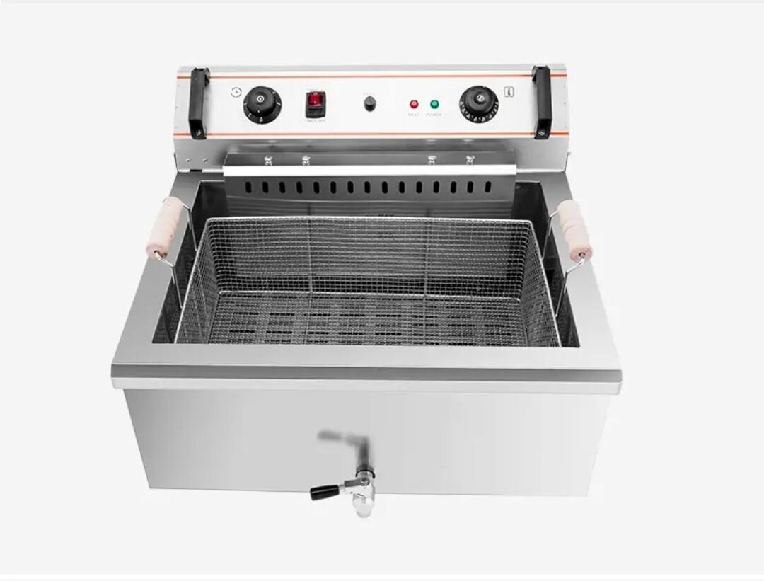 Friteuse professionnelle inox