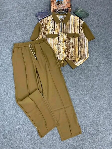 Ensemble chemise et pantalon homme