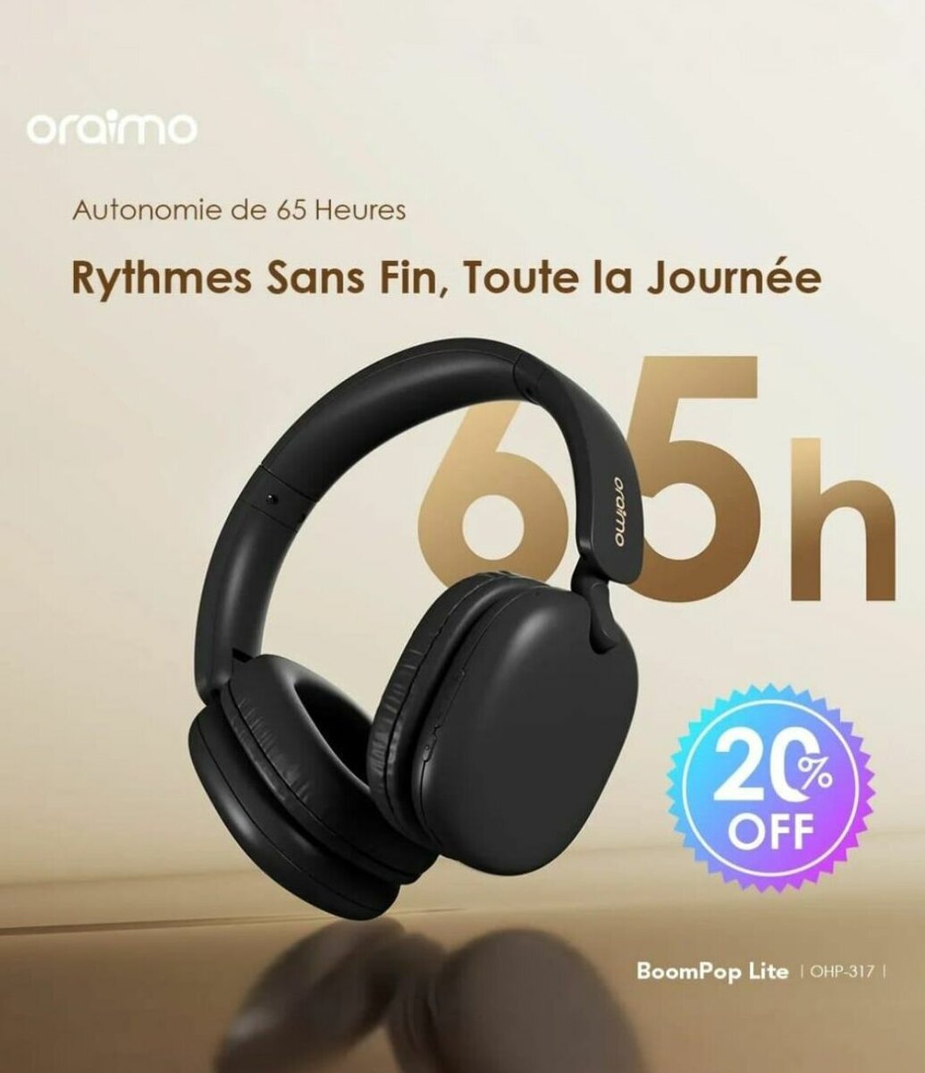 Oraimo BoomPop Lite Casque