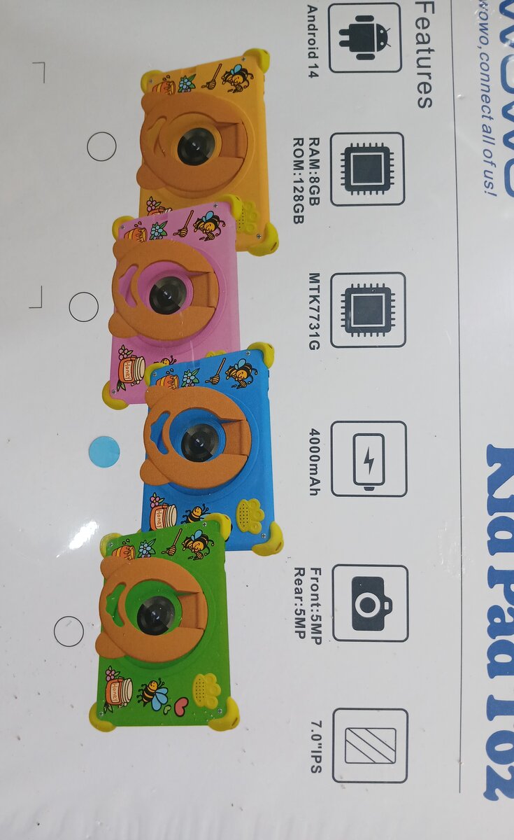 Tablette Enfant Kid Pad T02