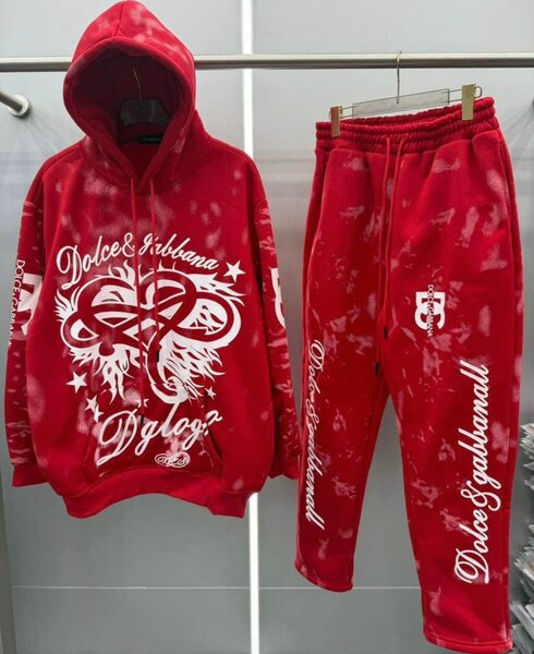 Ensemble de survêtement streetwear coloré