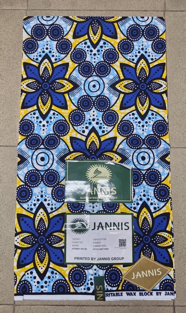 Tissus Africains Wax JANNIS