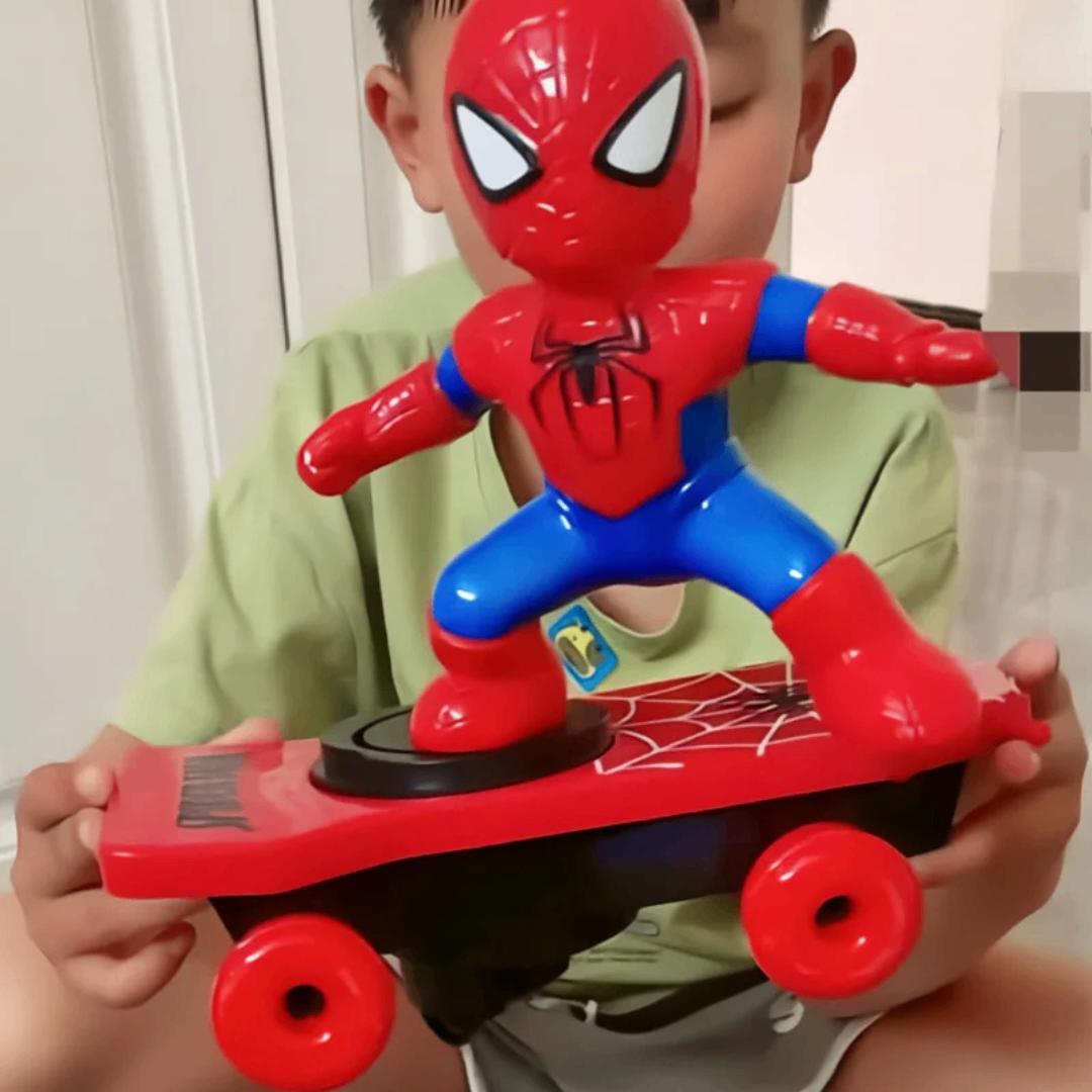 Jouet Spiderman Rotatif 360°