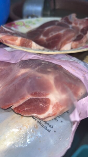 Délicieux steak de porc