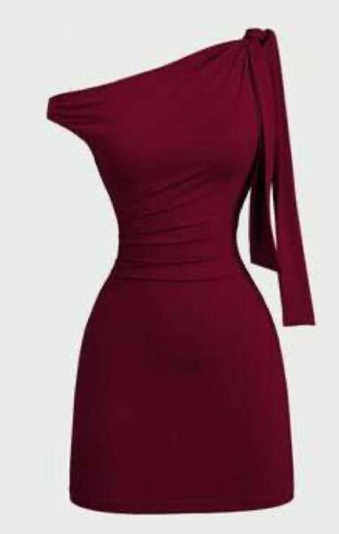 Robe asymétrique élégante