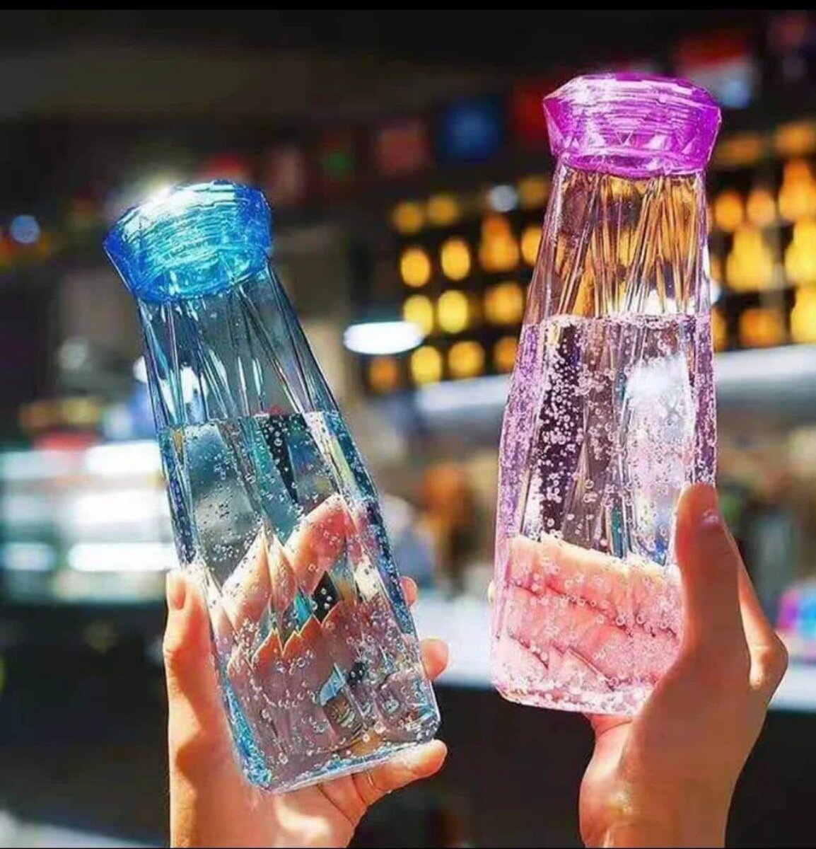 Bouteilles Colorées "Hello Master"