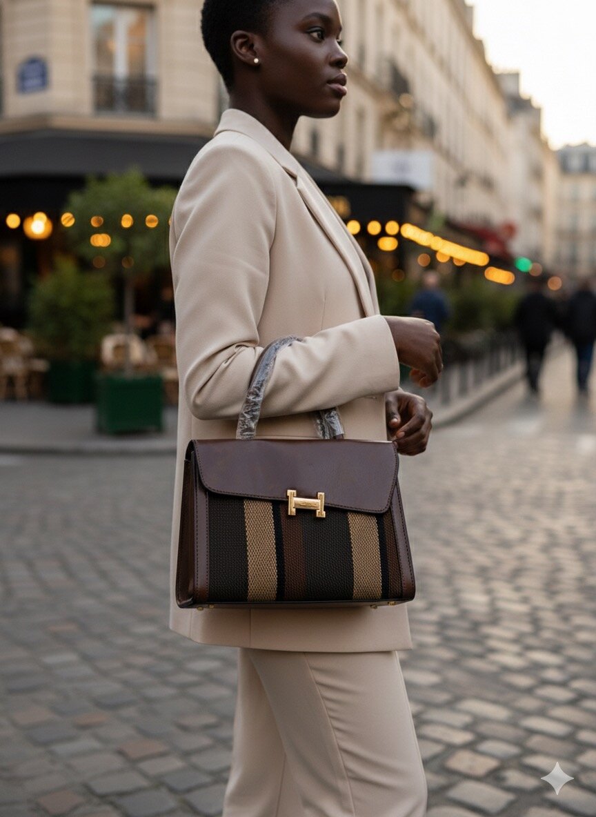 Ensemble sacs cuir élégants