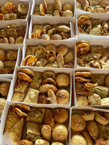 Pack mini pizza mini quiche