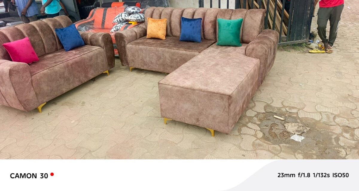 Canapé d'angle confortable