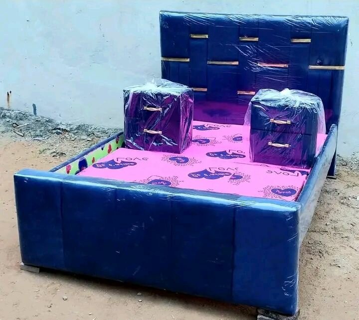 Lit double contemporain luxe