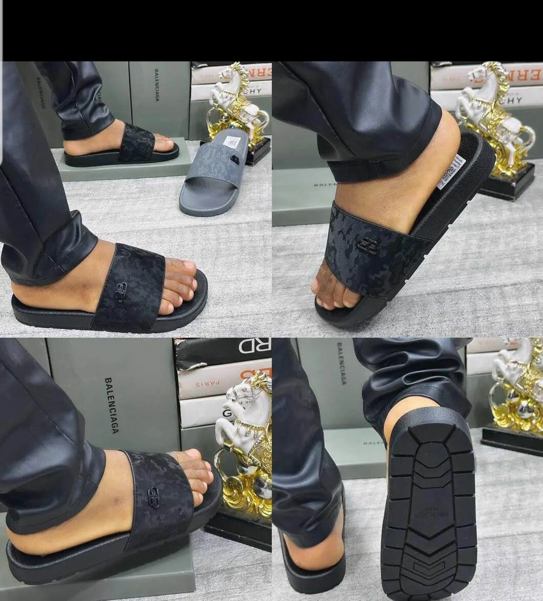 Chaussons de luxe pour hommes