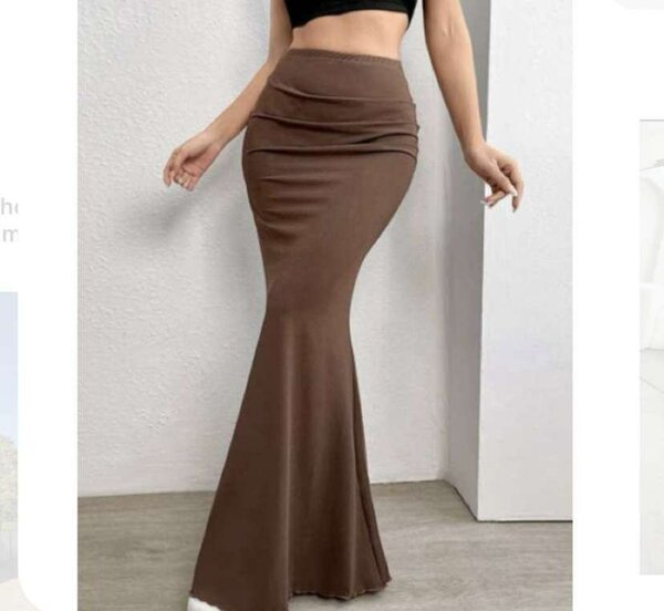 Flare maxi skirts