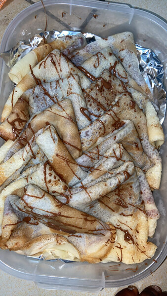 Délicieux crêpes maison