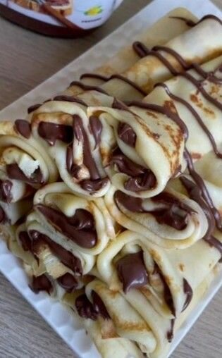Crêpes au chocolat