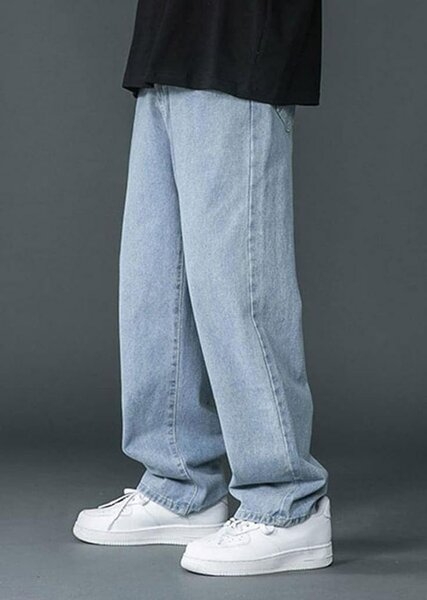 Jeans larges décontractés homme