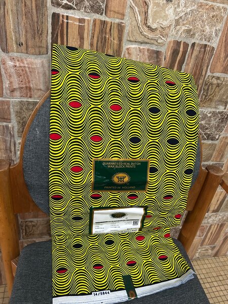 Tissu Wax Hollandais Authentique