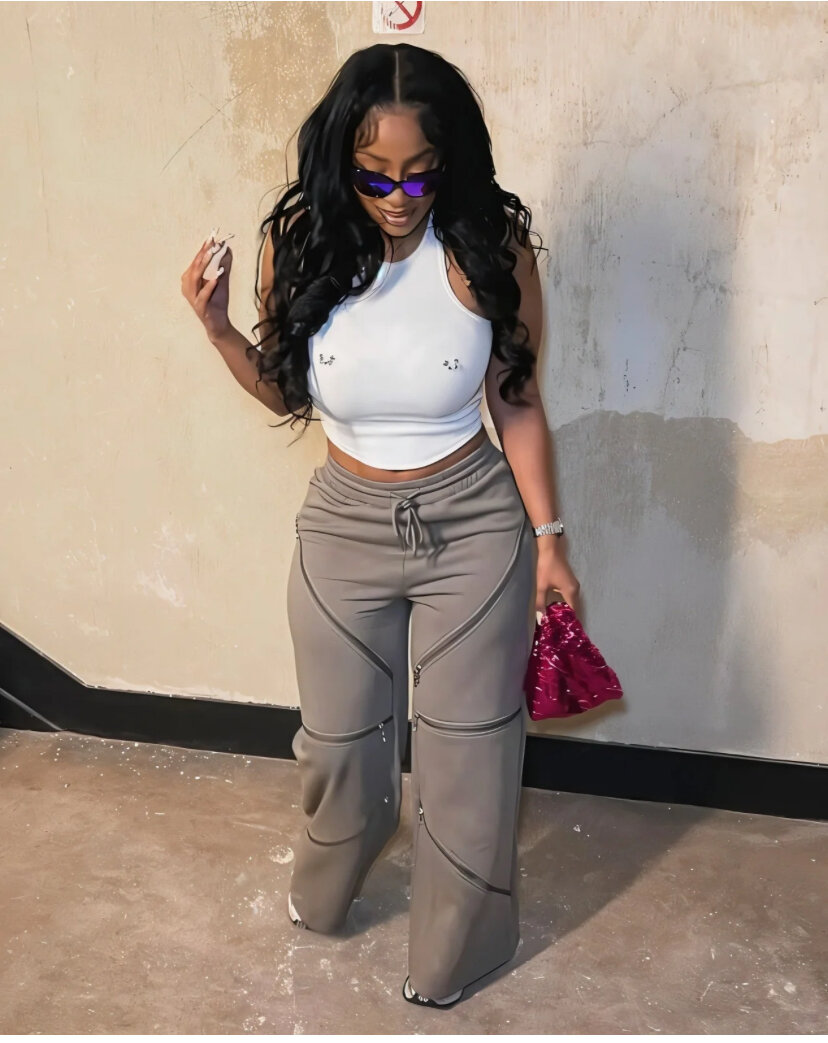 Trendy White Crop Top