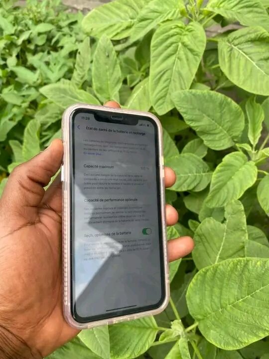 Coque iPhone marbrée