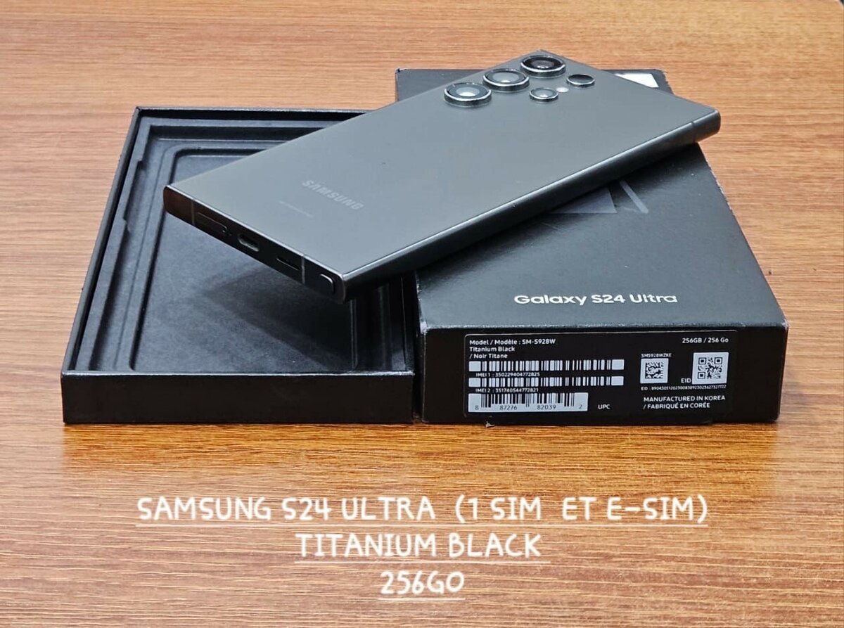 Samsung S24 Ultra 256Go quasi neuf