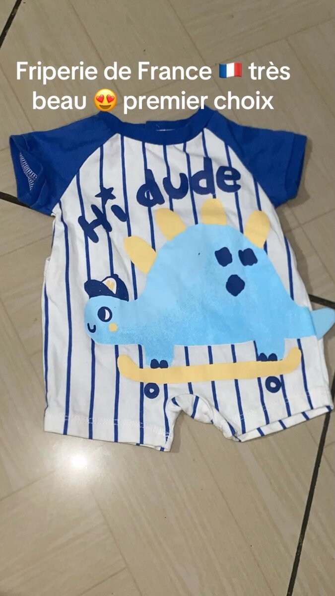 Ensemble bébé marin été