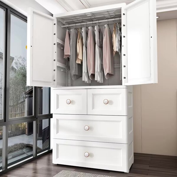 Armoire blanche moderne