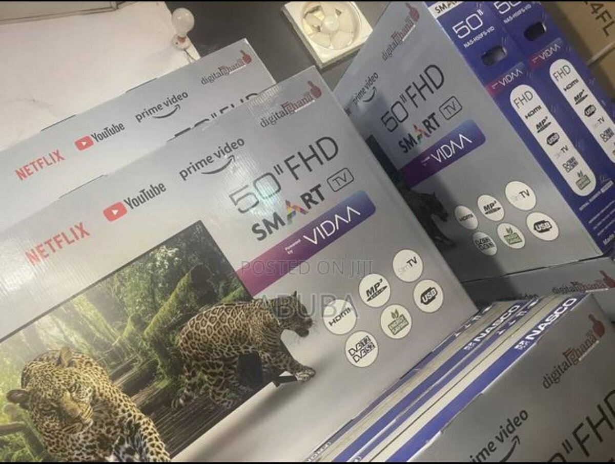 Nasco 50 inches Smart Android Digital Satellite Tv