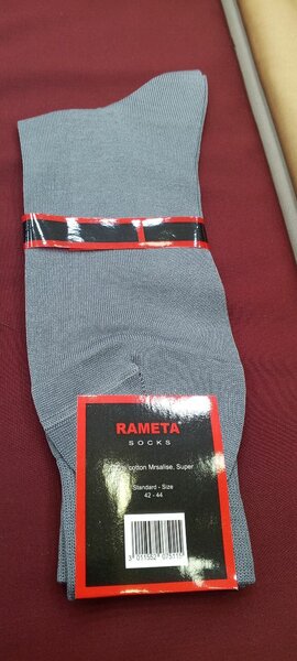 Chaussettes confort grises Rameta