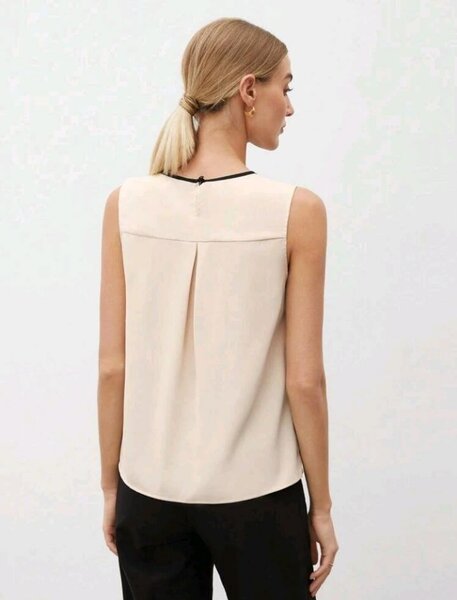 Top sans manches élégant femme