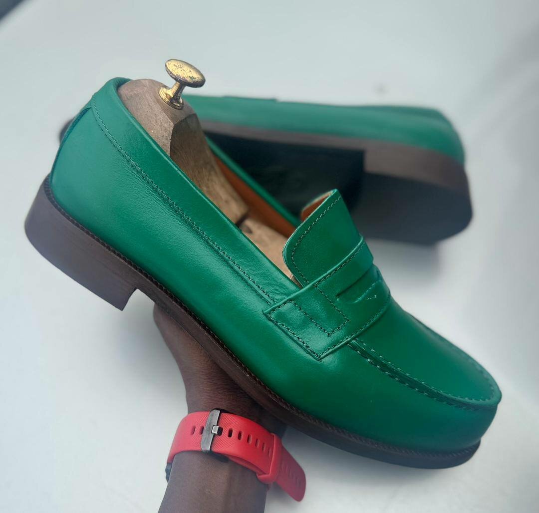 Mocassins élégants en cuir