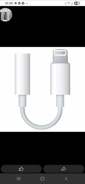 Adaptateur Lightning vers Jack 3.5mm