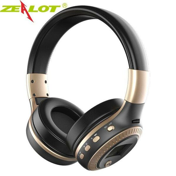 Casque audio Bluetooth noir