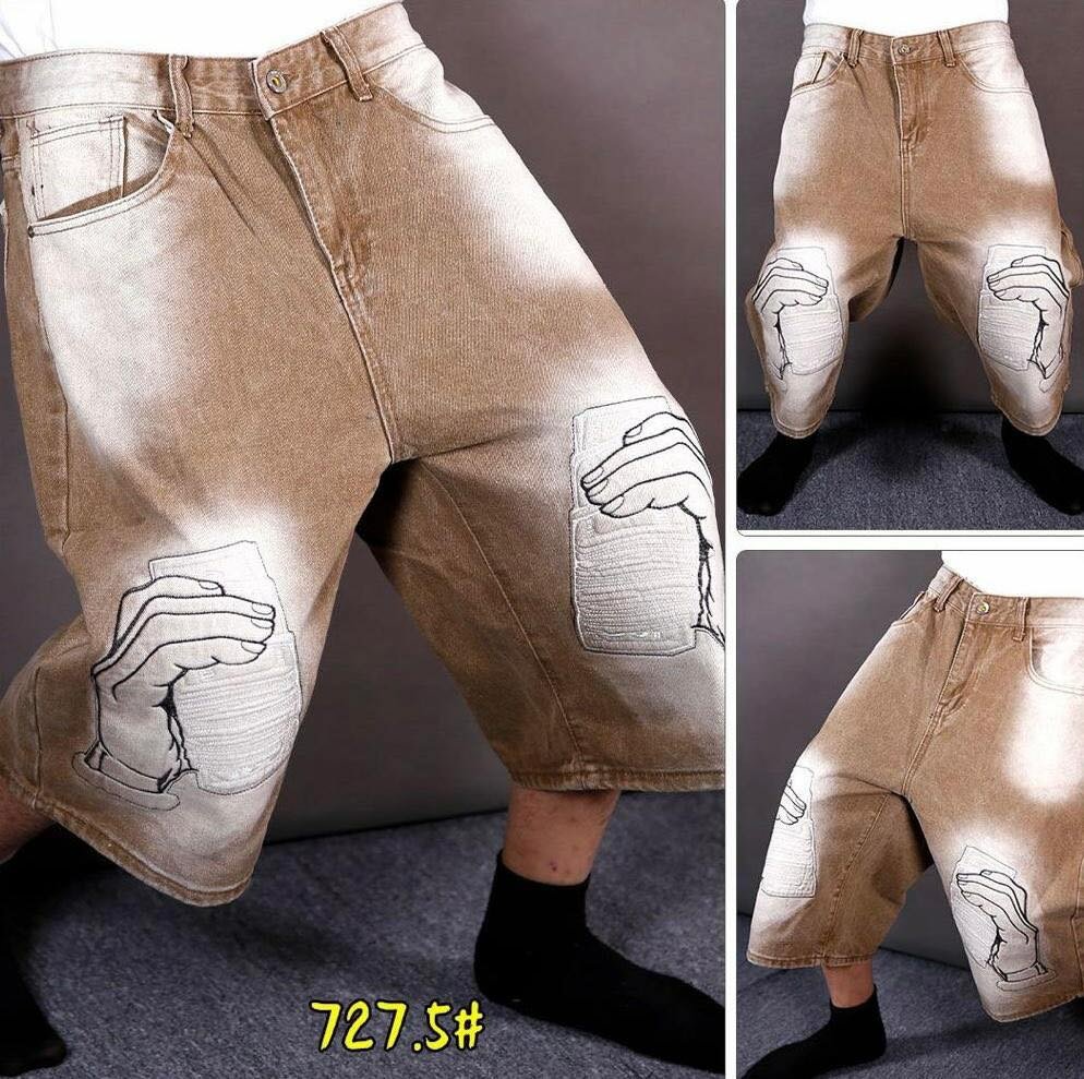 Shorts en jean uniques pour hommes