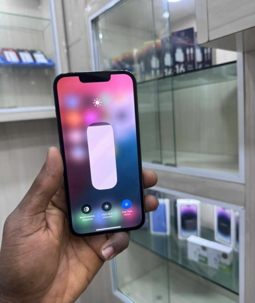 Smartphone dernier cri vert