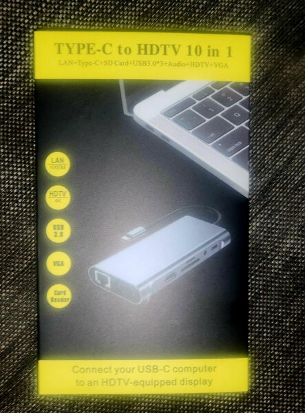 Adaptateur USB C 10 en 1