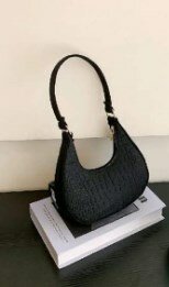 Black handbag