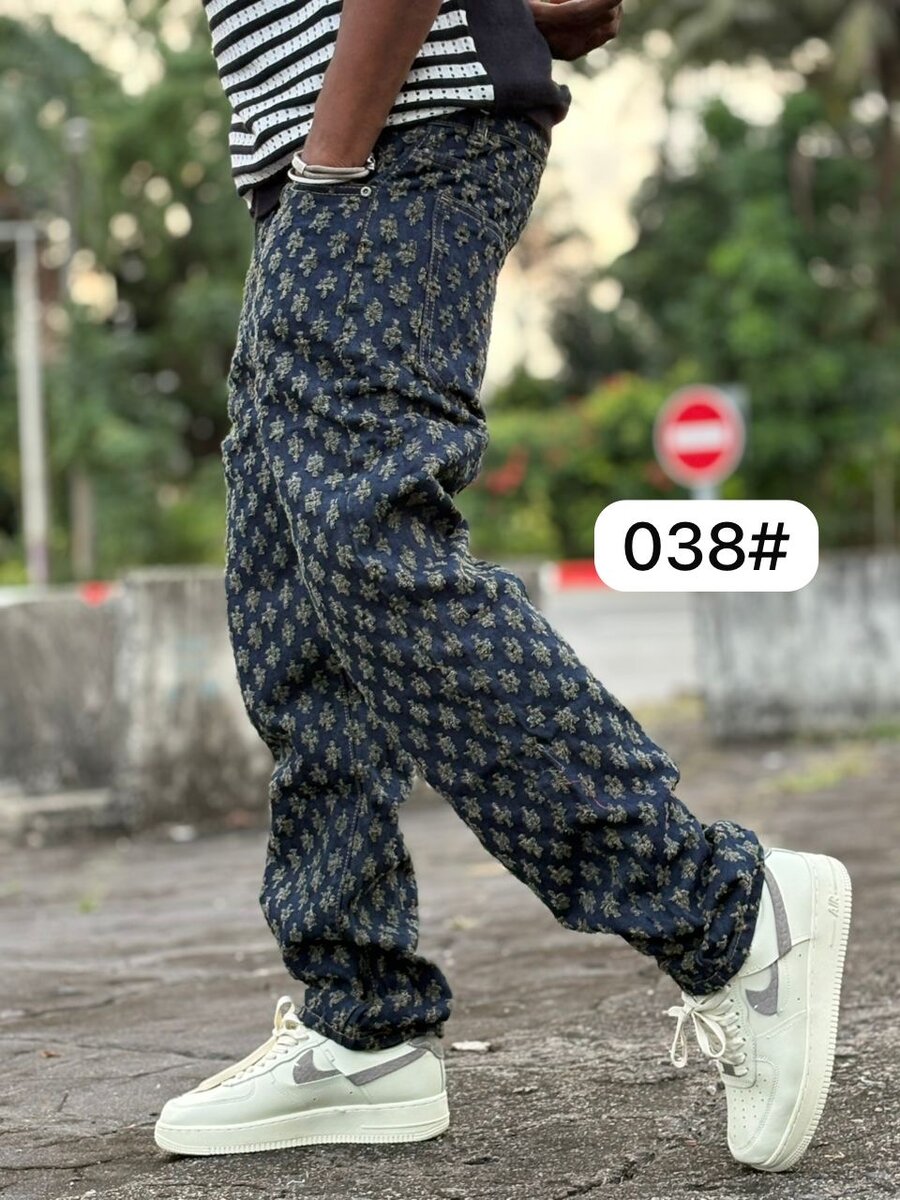 Jeans décontractés imprimés