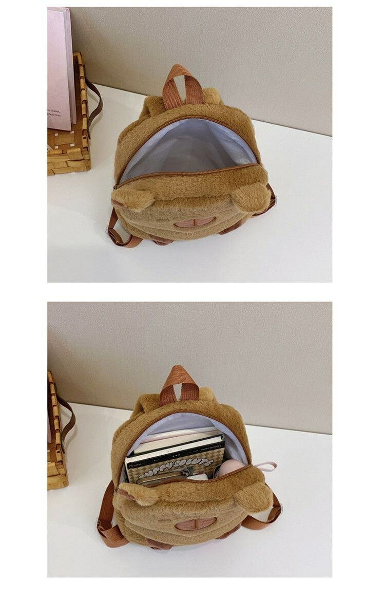 Sac à dos en peluche kapy bara