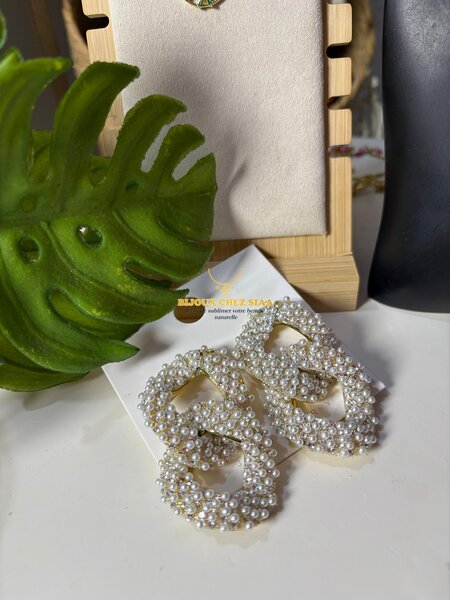 Boucles d'Oreilles Perle Élégantes