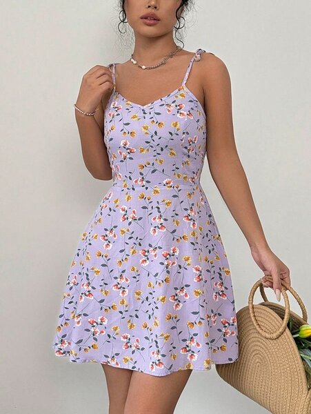 Robe d'été fleurie femme