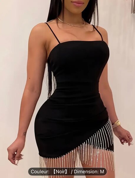 Robe élégante soirée femme