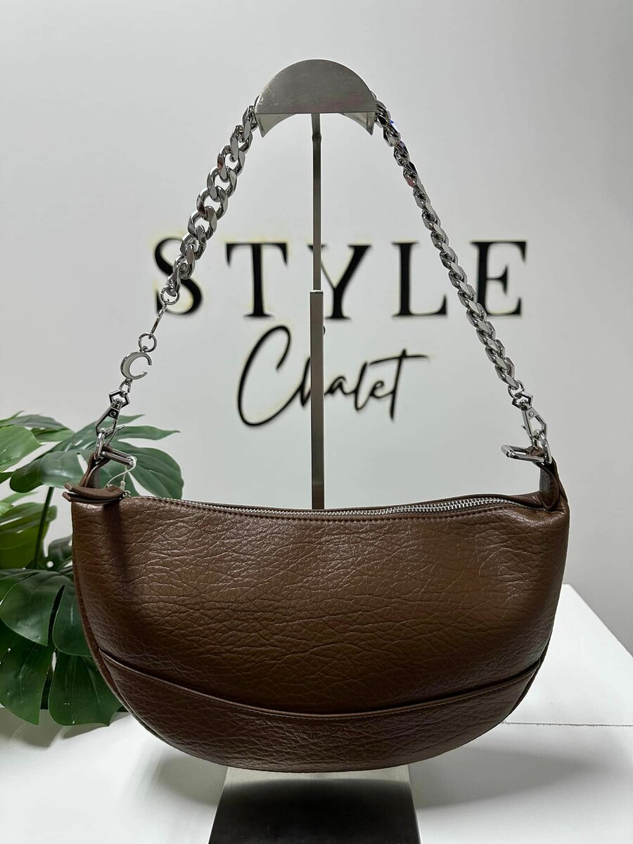 brown clutch
