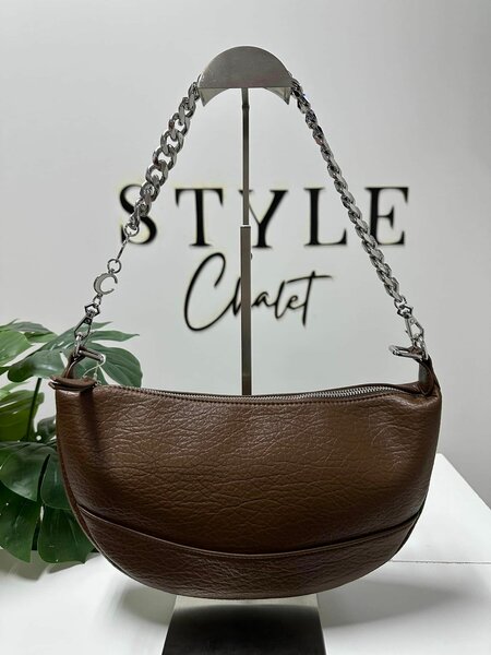 brown clutch