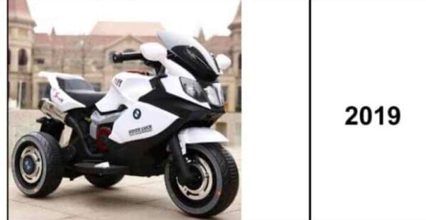 Moto électrique enfant LED