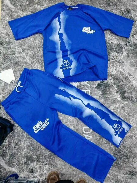 Ensemble Décontracté Bleu Homme