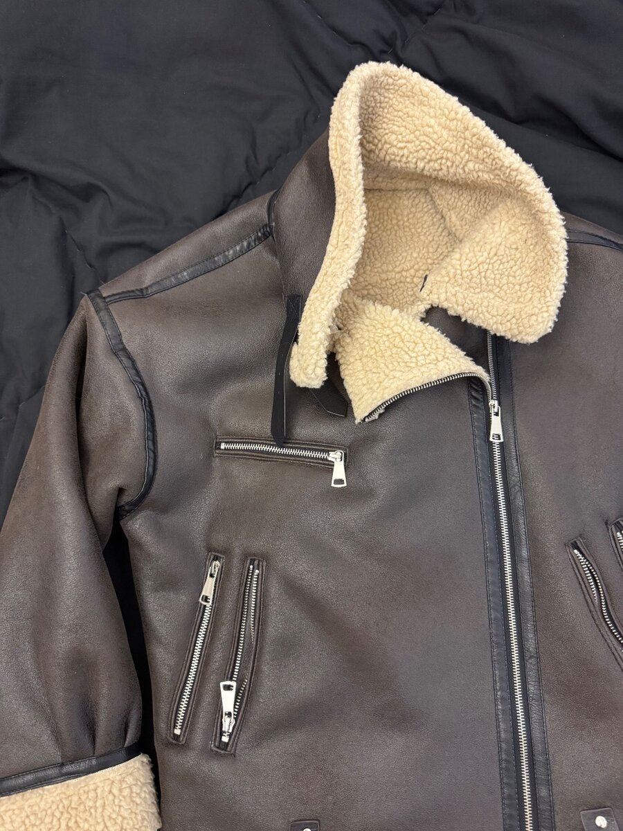 Дубленка Авиатор ZARA