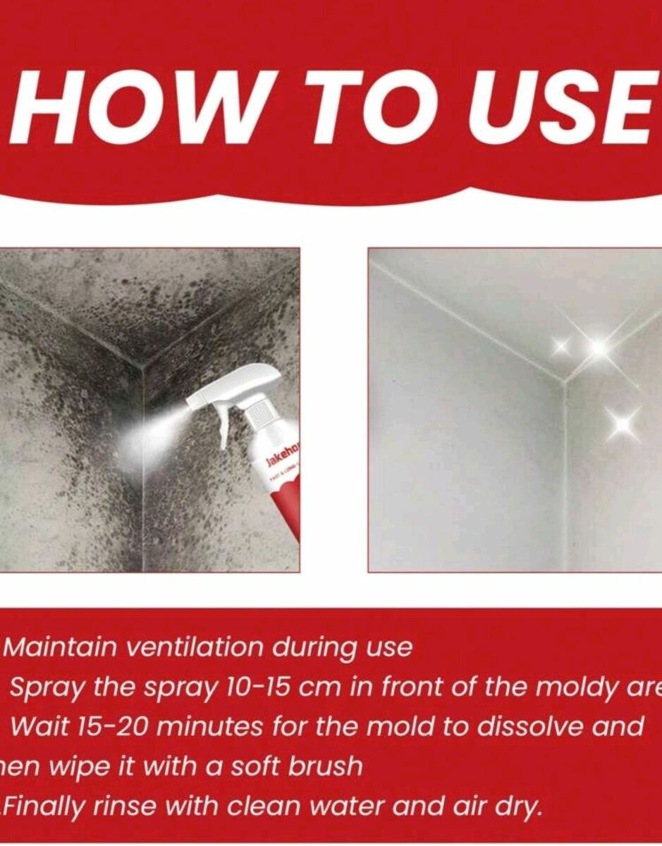 1 PCS 60 ml Décapant de moisissure murale