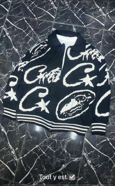 Veste Graphique Zippée Homme