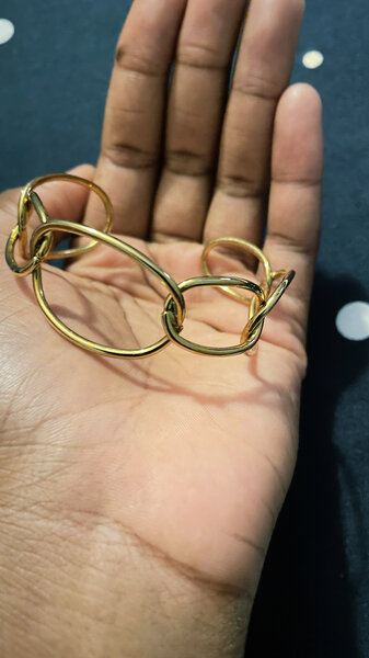 Bracelet doré tendance