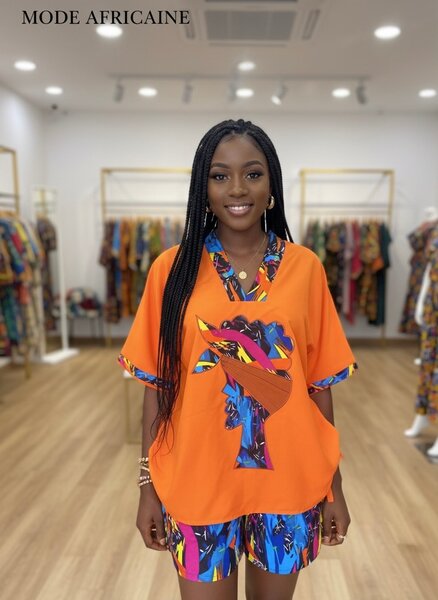 Robe Caftan Africaine Élégante