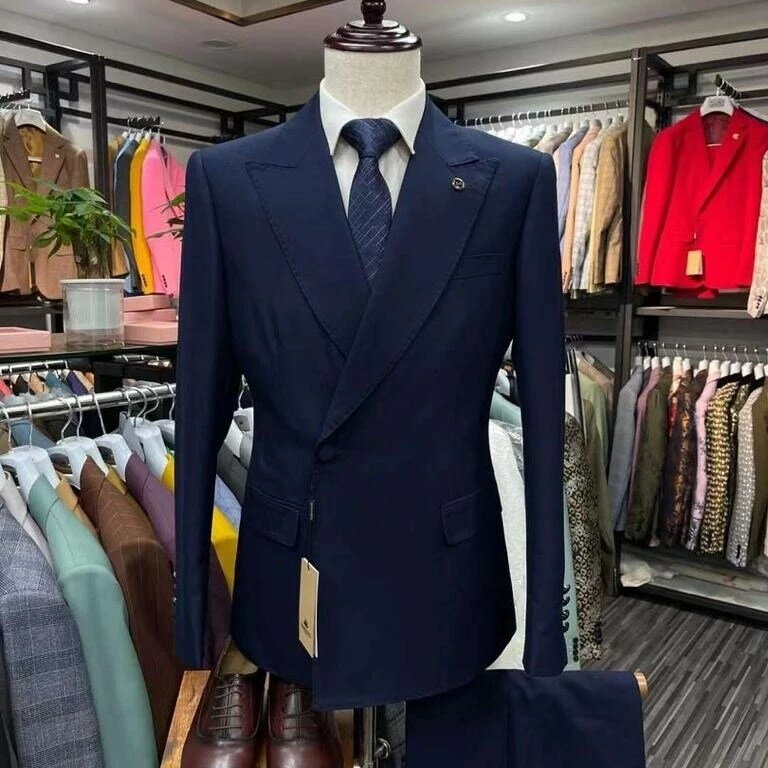 Men's suit blue